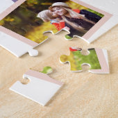 Beste Mam Ooit Fotocollage Gepersonaliseerde Paste Legpuzzel (Zijkant)