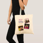 Beste Mam Ooit Fotocollage Gepersonaliseerde Paste Tote Bag (Voorkant (product))