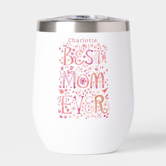 Beste mam ooit gepersonaliseerd (Voorkant)