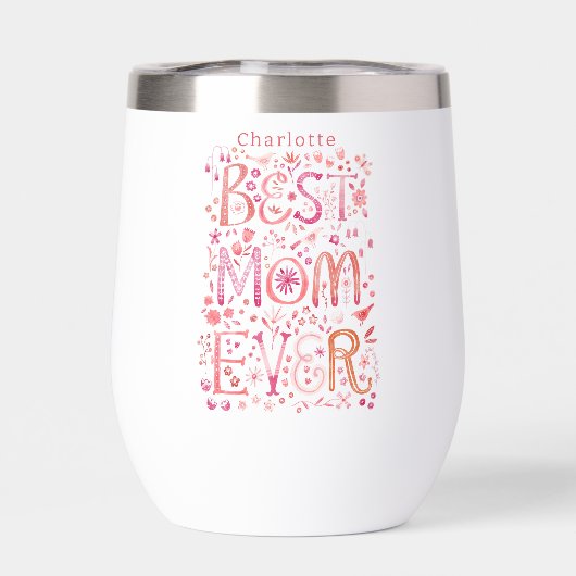 Beste mam ooit gepersonaliseerd (Achterkant)