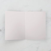 Beste mam ooit gepersonaliseerd bedankkaart (Binnen)