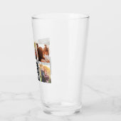 Beste mam ooit Gepersonaliseerd Foto Collage Black Glas (Links)