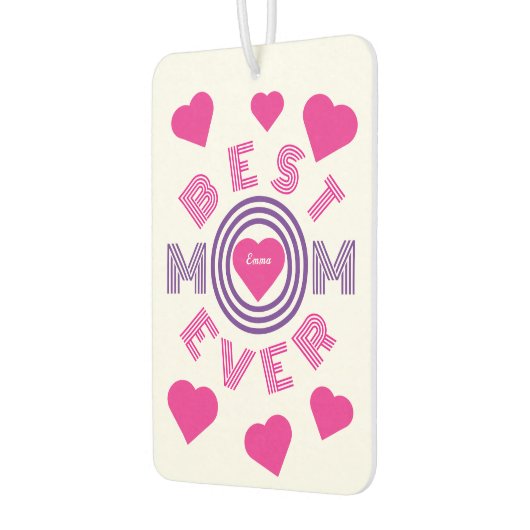 Beste mam ooit gepersonaliseerd luchtverfrisser (Links)