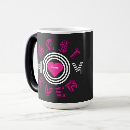 Beste mam ooit gepersonaliseerd magische mok (Voorkant links)