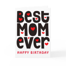 Beste mam ooit Harde Zwarte Witte Dag