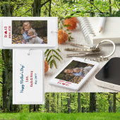 Beste Mam Ooit Hart Moederdag Foto Keepsake Sleutelhanger