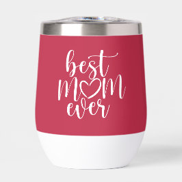 Beste Mam Ooit Heet Roze En Wit