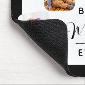 Beste mam ooit kalligrafie 5 foto muismat (Hoek)