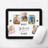 Beste mam ooit kalligrafie 5 foto muismat (Met muis)