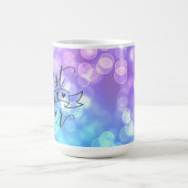 Beste mam ooit/kleurrijke bespaarde lichten koffiemok (Center)