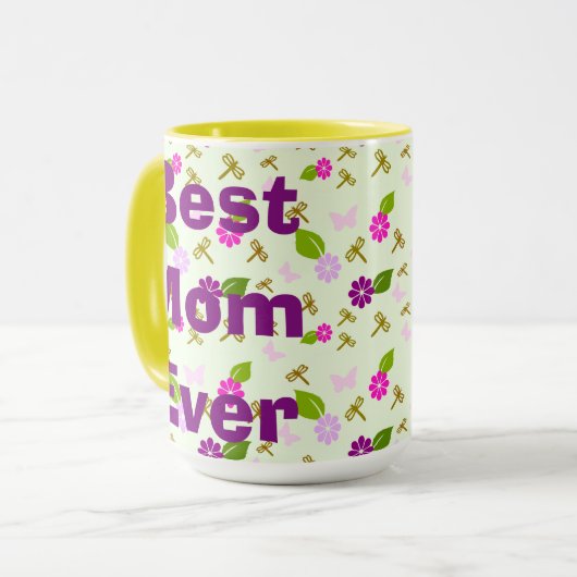 Beste Mam Ooit Koffie Mok Moederdag Gift Idee (Voorkant links)