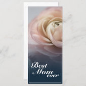 Beste Mam Ooit Met Big Pink Rose (Voorkant / Achterkant)