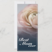 Beste Mam Ooit Met Big Pink Rose (Voorkant)