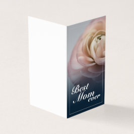 Beste Mam Ooit Met Big Pink Rose Kaart