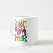 Beste Mam Ooit Modern We Love You Moederdag Mok (Voorkant links)