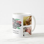 Beste Mam Ooit Moderne Fotocollage Moederdag Koffiemok (Voorkant rechts)