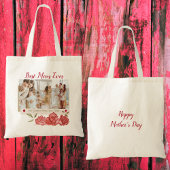 Beste Mam Ooit Moderne Typografie Gelukkige Moeder Tote Bag