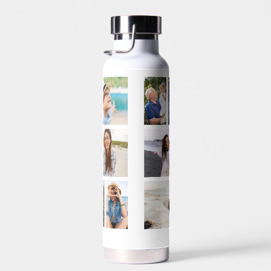 Beste mam ooit Moederdag 8 Fotocollage Waterfles (Rechts)