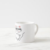 Beste mam ooit, Moederdag, cadeau voor mam Espresso Kop (Voorkant rechts)