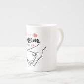 Beste mam ooit, Moederdag, cadeau voor mam Porselein Kop (Voorkant rechts)