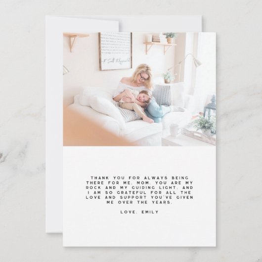 Beste mam ooit Moederdag esthetisch (Achterkant)