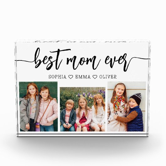 Beste Mam Ooit - Moederdag Fotocollage Fotoblokken (Voorkant)