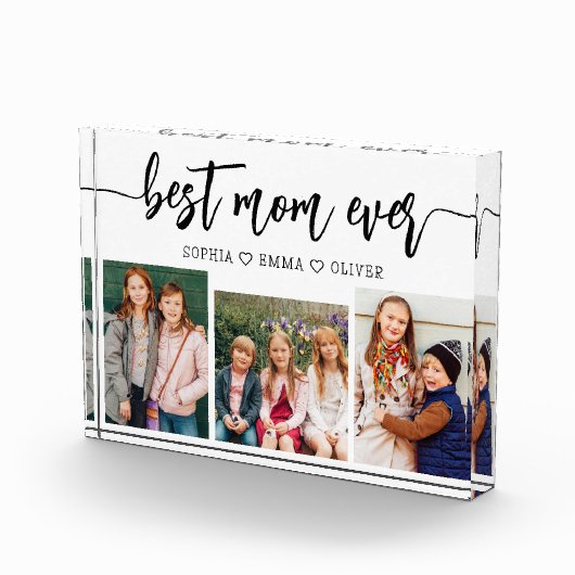 Beste Mam Ooit - Moederdag Fotocollage Fotoblokken (Rechts)