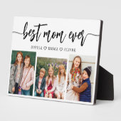 Beste Mam Ooit - Moederdag Fotocollage Fotoplaat (Zijkant)