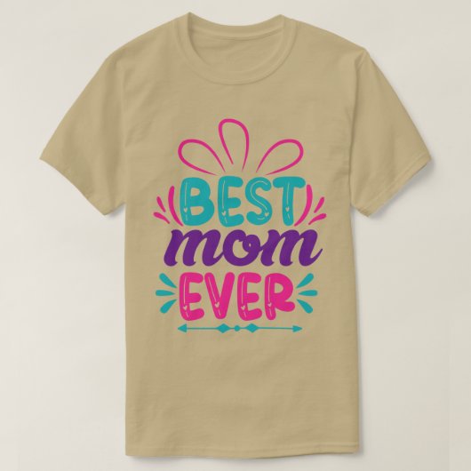 Beste mam ooit Moederdag Gift 5 T-shirt (Design voorkant)