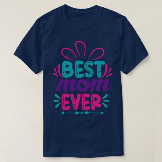 Beste mam ooit Moederdag Gift 5 T-shirt (Design voorkant)