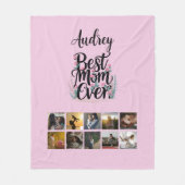 Beste Mam Ooit Moederdag Gifts Keepsake Fleece Deken (Voorkant)