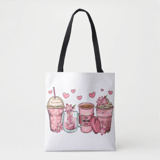 "Beste mam ooit" Moederdag Tas (Voorkant)