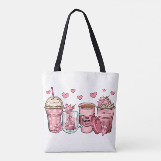 "Beste mam ooit" Moederdag Tas (Achterkant)