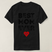 Beste mam ooit Moeders Gift (2) T-shirt (Design voorkant)
