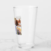 Beste mam ooit persoonlijke foto-collage glas (Links)