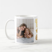 Beste mam ooit persoonlijke foto-collage koffiemok (Links)