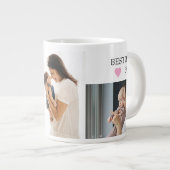 Beste mam ooit persoonlijke foto-Mok Grote Koffiekop (Voorkant rechts)