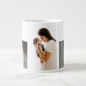 Beste mam ooit persoonlijke foto-Mok Grote Koffiekop (Voorkant)