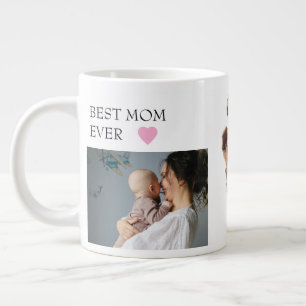 Beste mam ooit persoonlijke foto-Mok Grote Koffiekop