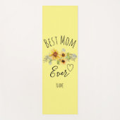 Beste mam ooit, persoonlijke Moederdag Gift Yogamat (Voorkant)