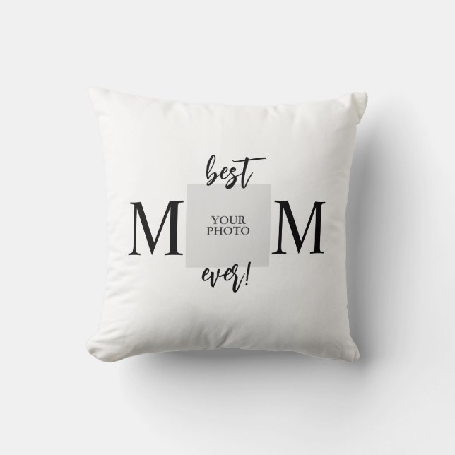 Beste mam ooit persoonlijke Moederdag Kussen (Voorkant)