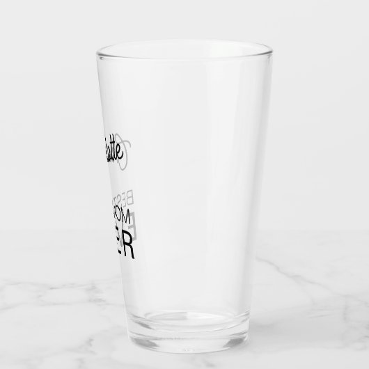 Beste mam ooit - Persoonlijke naam Glas (Links)
