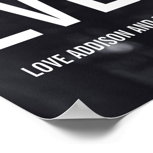 Beste Mam ooit Poster Sign. (Hoek)