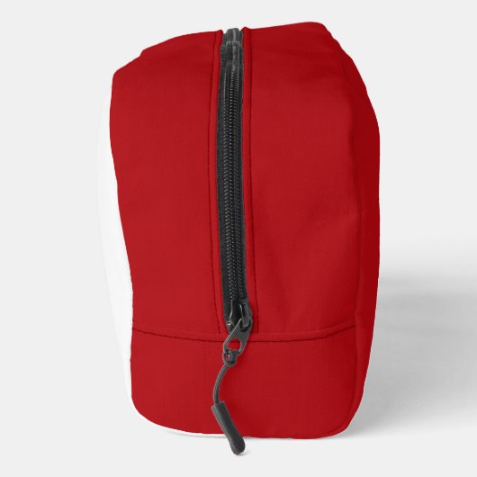 Beste Mam Ooit Rood Hart Trendy Modern Moederdag Toilettasje (Rechts)