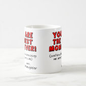 Beste mam ooit Sarcastic Funny Gift Mok (Center)