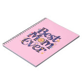 Beste Mam Ooit Schattige Bloemen Moederdag Notitieboek (Linkerzijde)