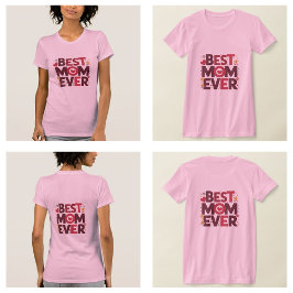 Beste Mam Ooit Schattige Harten Moeder T-shirt