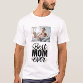Beste Mam Ooit Stijlvol Gelukkig Moederdag T-shirt (Voorkant)