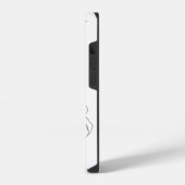 Beste Mam Ooit Trendy One Line Motherhood Classic iPhone Hoesje (Linkerkant)