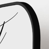 Beste Mam Ooit Trendy One Line Zwangerschap Classi Pickleball Paddle (Links Detail)